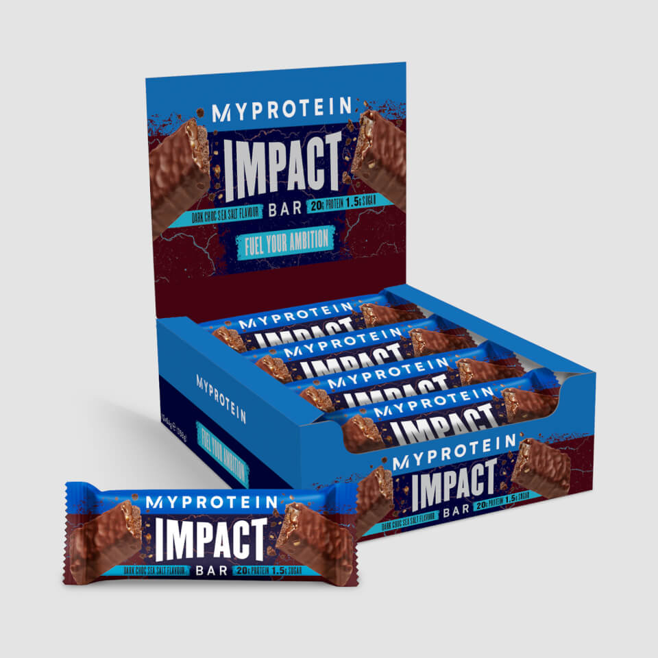 MyProtein Impact Protein Bar - Fudge Brownie (12 Bars)