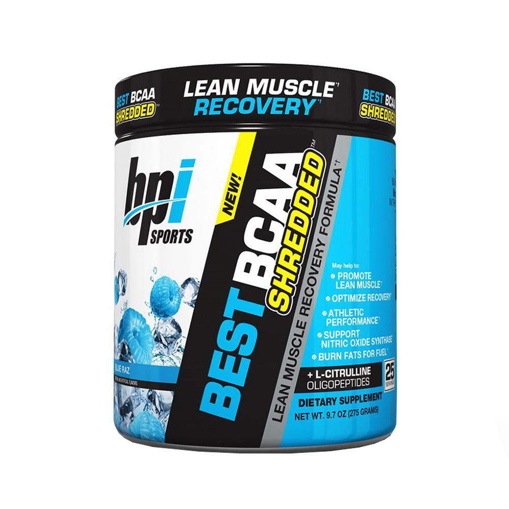 BPI Sport Best BCAA Shredded - Blue Raspberry (275g)