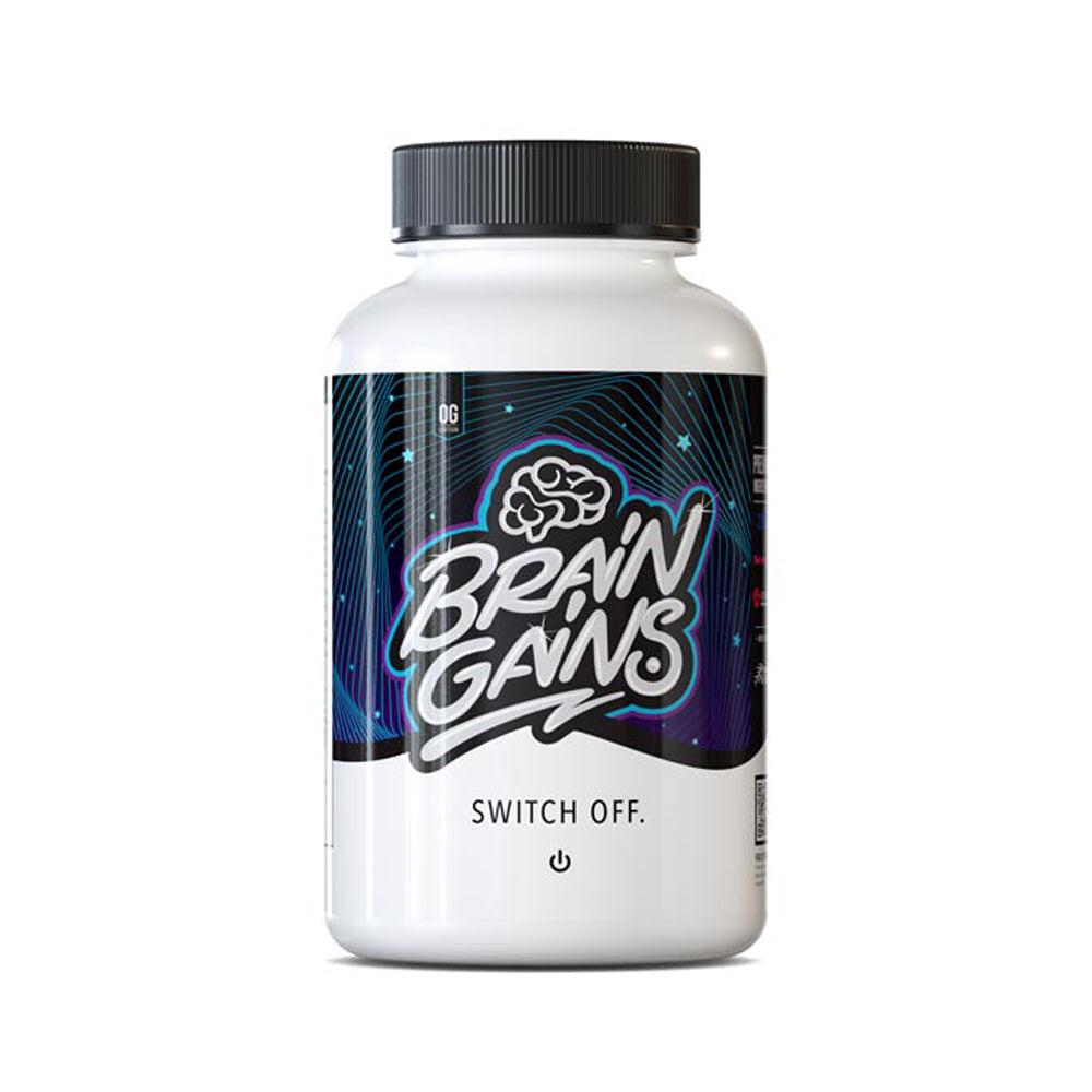 Brain Gains Switch Off Nootropic Sleep Aid Original - Unflavoured (90 Capsules)