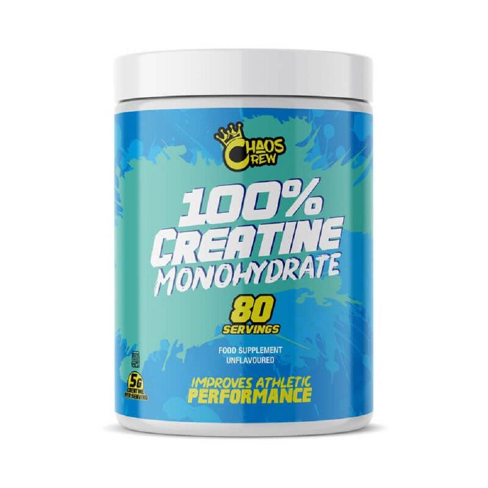 Chaos Crew 100% Creatine Monohydrate - Unflavoured (400g)