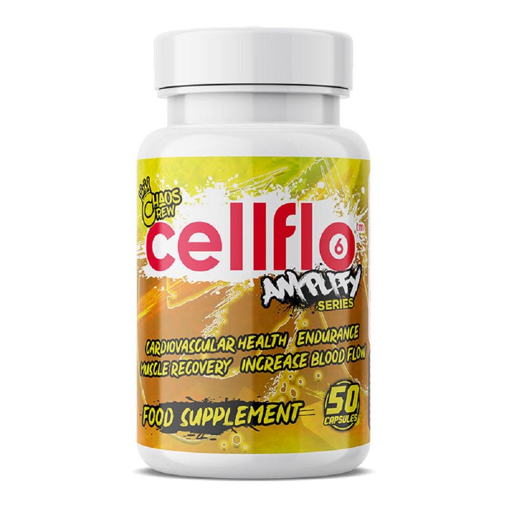 Chaos Crew Amplify Series: Cellflo6 - Unflavoured (50 Capsules)