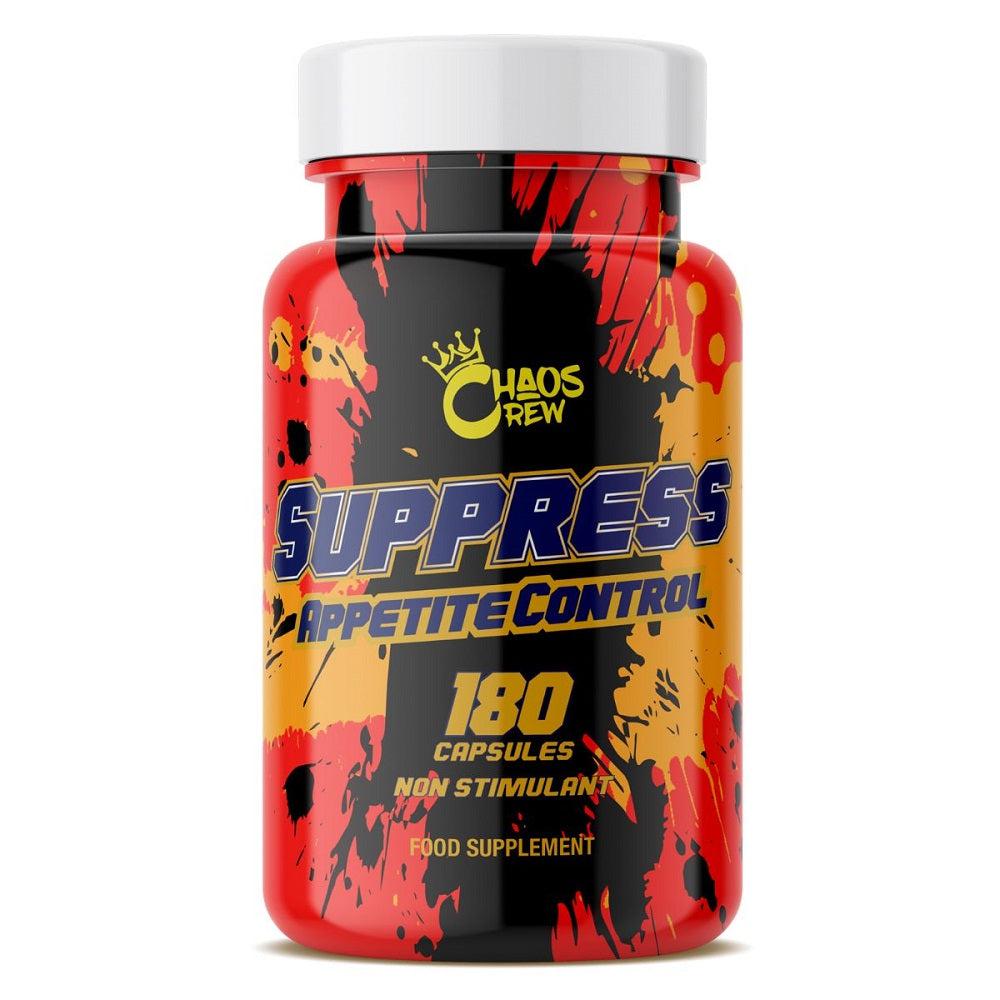 Chaos Crew Suppress Appetite Control - Unflavoured (180 Capsules)