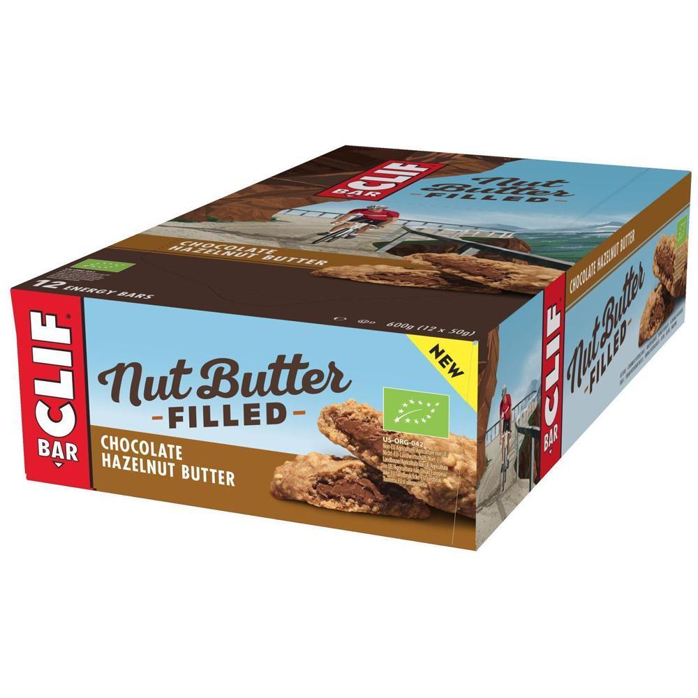 Clif Nut Butter Filled Energy Bar - Chocolate Hazelnut Butter (12 Bars)