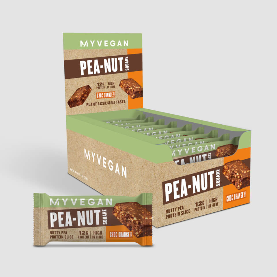 MyProtein Pea-Nut Square - Choc Chip (12 Bars)