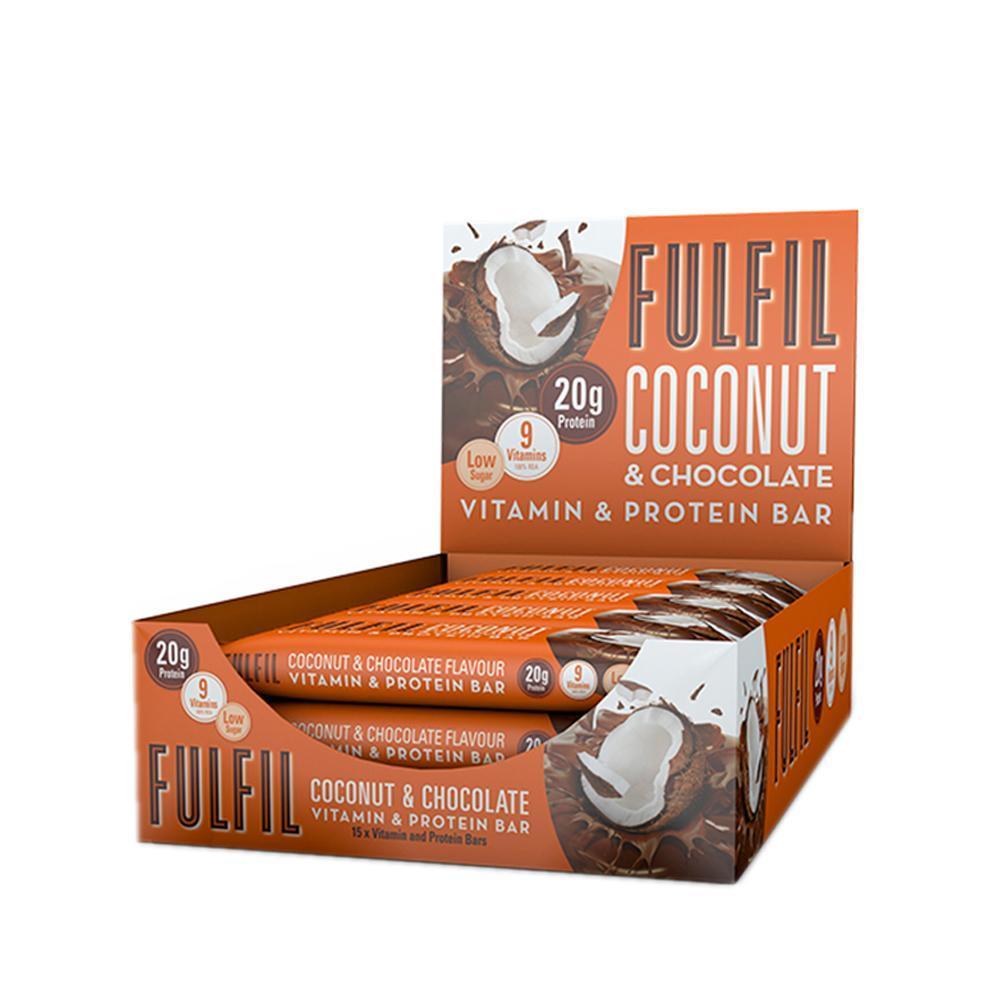 Fulfill Vitamin & Protein Bar - Chocolate Brownie (15 Bars)