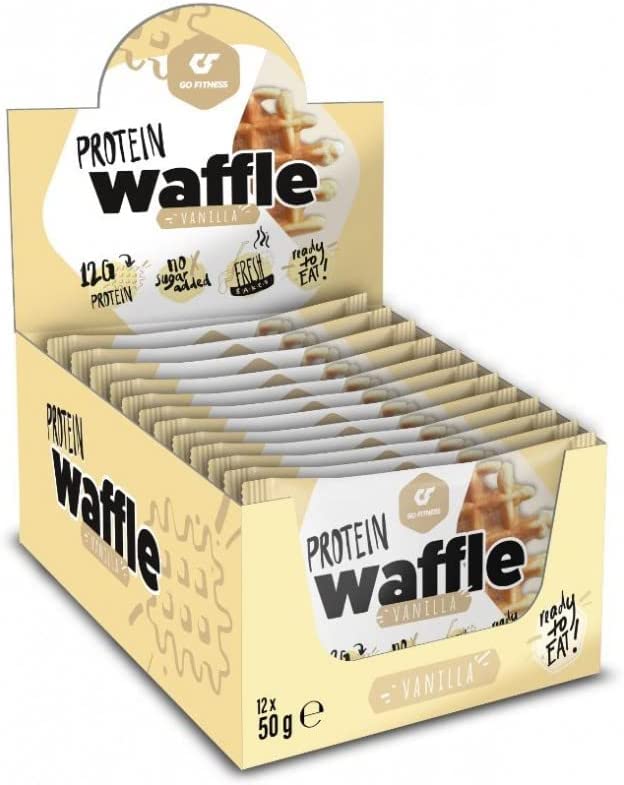 Go Fitness Protein Waffle - Blue Raspberry (12 Servings)