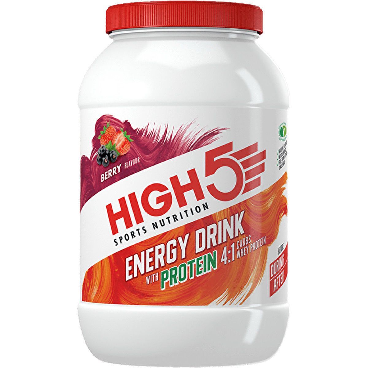 High 5 Energy Drink With Protein - Berry (1.6kg)