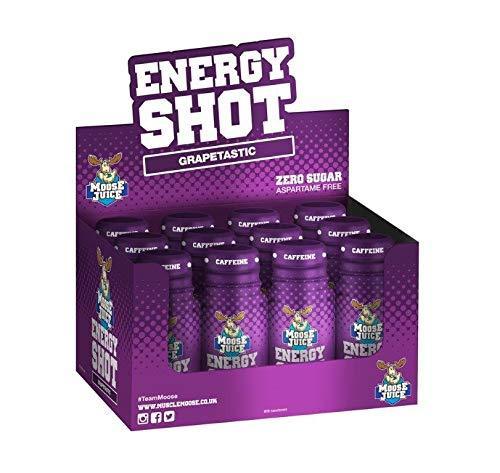 Muscle Moose Energy Shot - Grapetastic (12 Drinks)