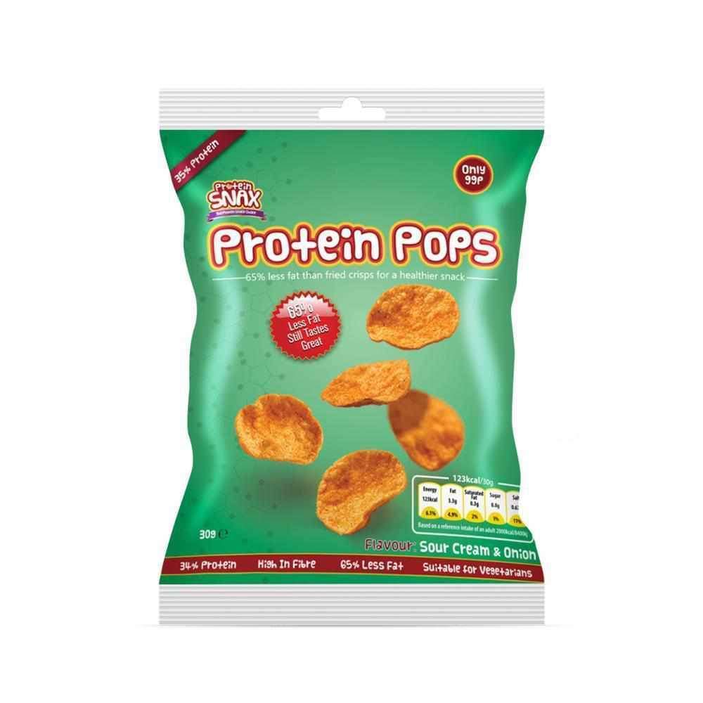 Protein Snax Protein Pops - BBQ (12 Bags)