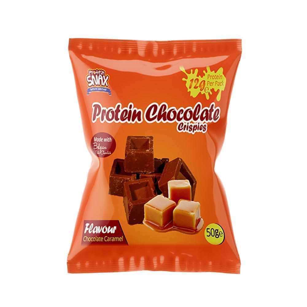 Protein Snax Protein Chocolate Crispies - Chocolate Caramel (20 Servings)