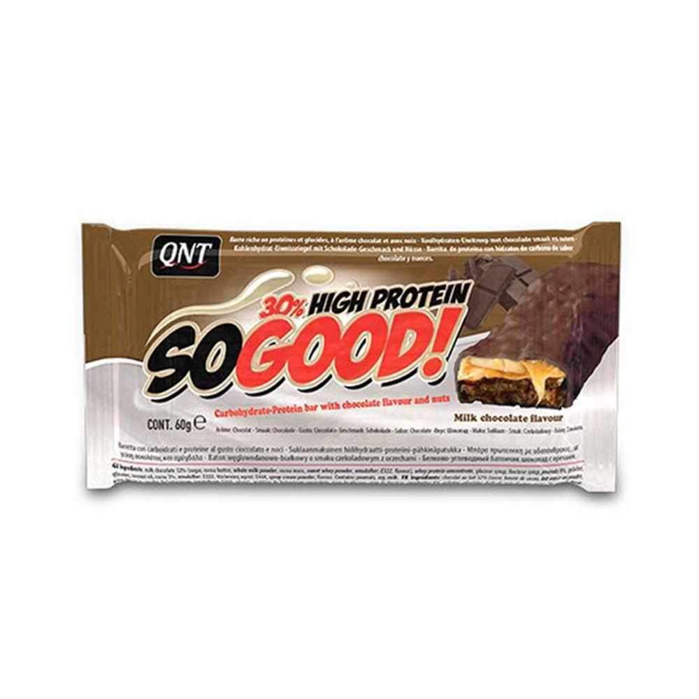 QNT 30% High Protein So Good Bar - Chocolate Caramel (15 Bars)