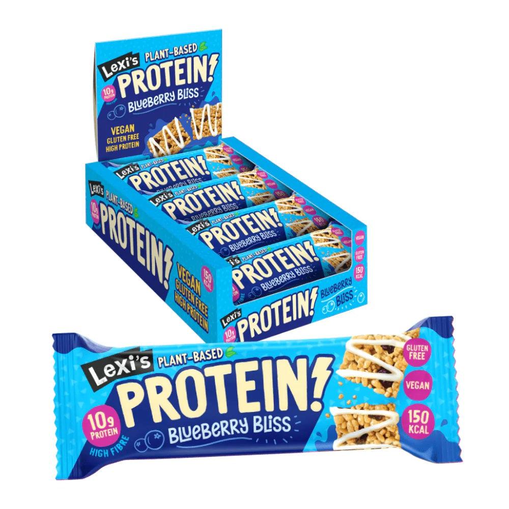 Lexis Crispy Protein Bar - Blueberry Blast (12 Bars)