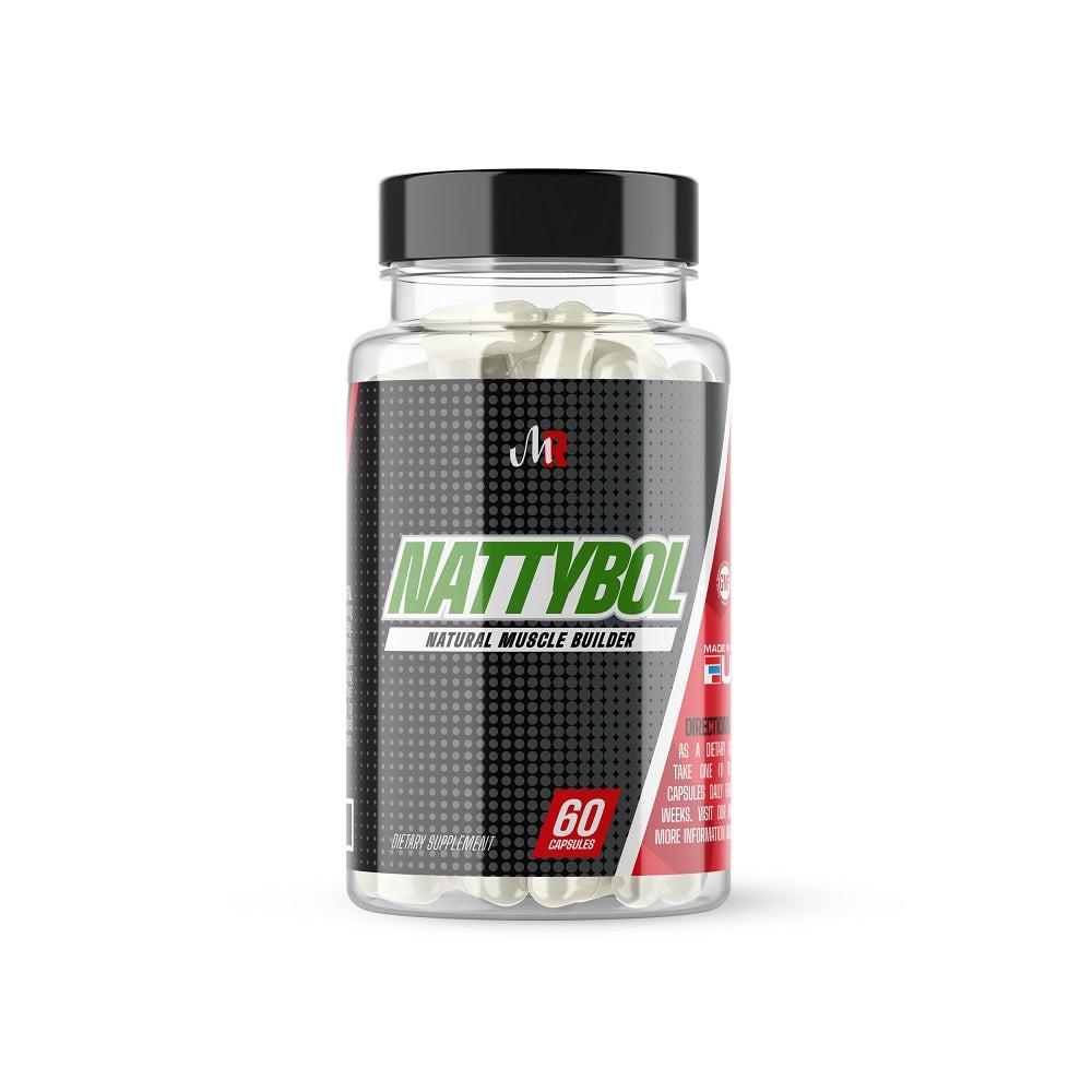 Muscle Rage Nattybol - Unflavoured (60 Capsules)