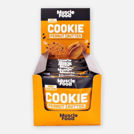 Muscle Food High Protein Cookie - Chocolate Fudge (12 Cookies)