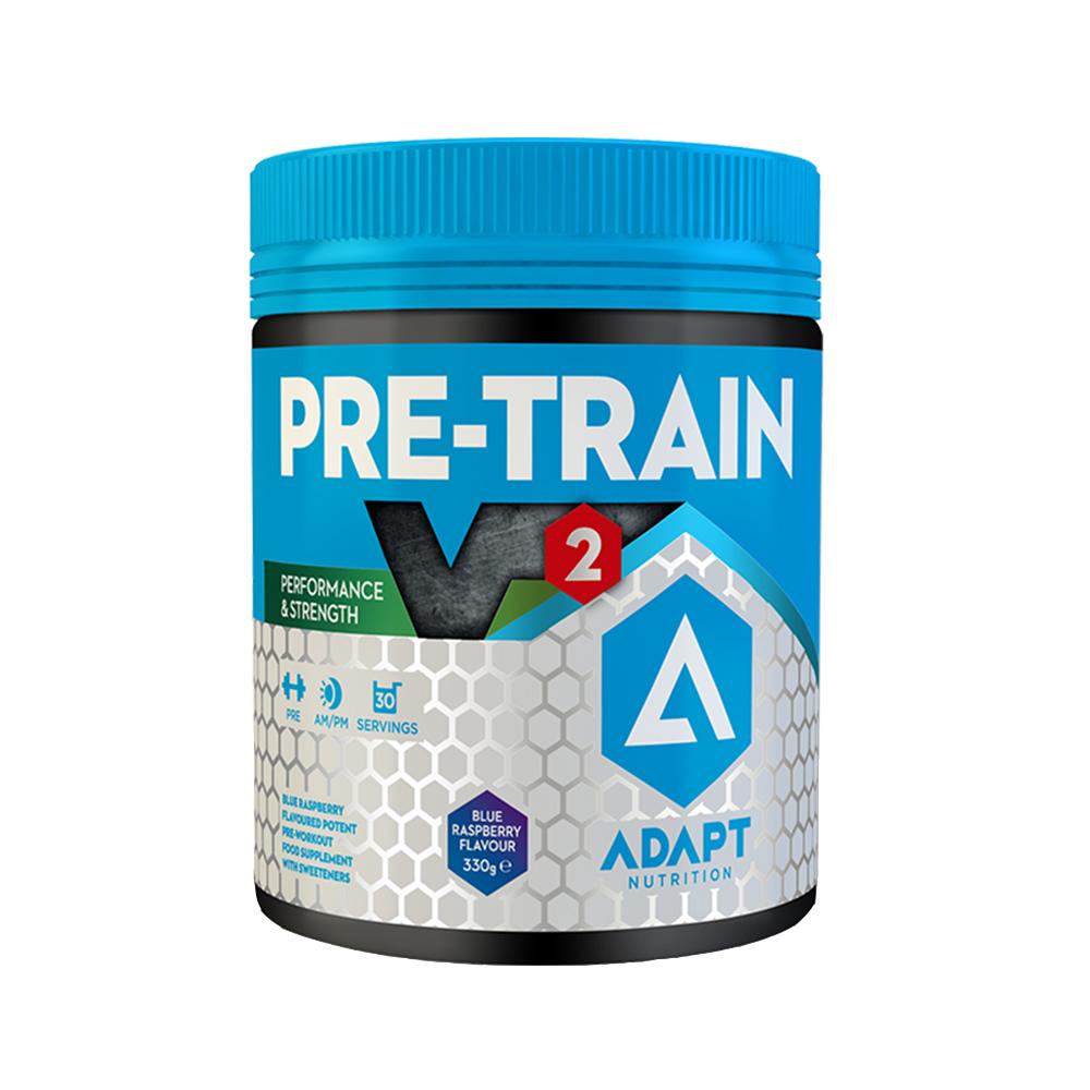 Adapt Nutrition Pre-Train V2 - Blue Raspberry (330g)