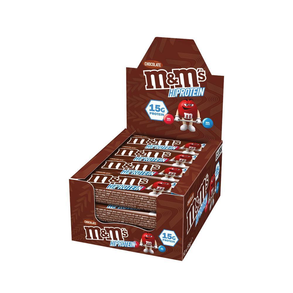 Mars M&M's Hi Protein Bar - Chocolate (12 Bars)