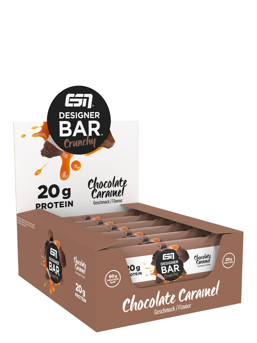 ESN Designer Bar Crunchy - Chocolate Caramel (12 Servings)