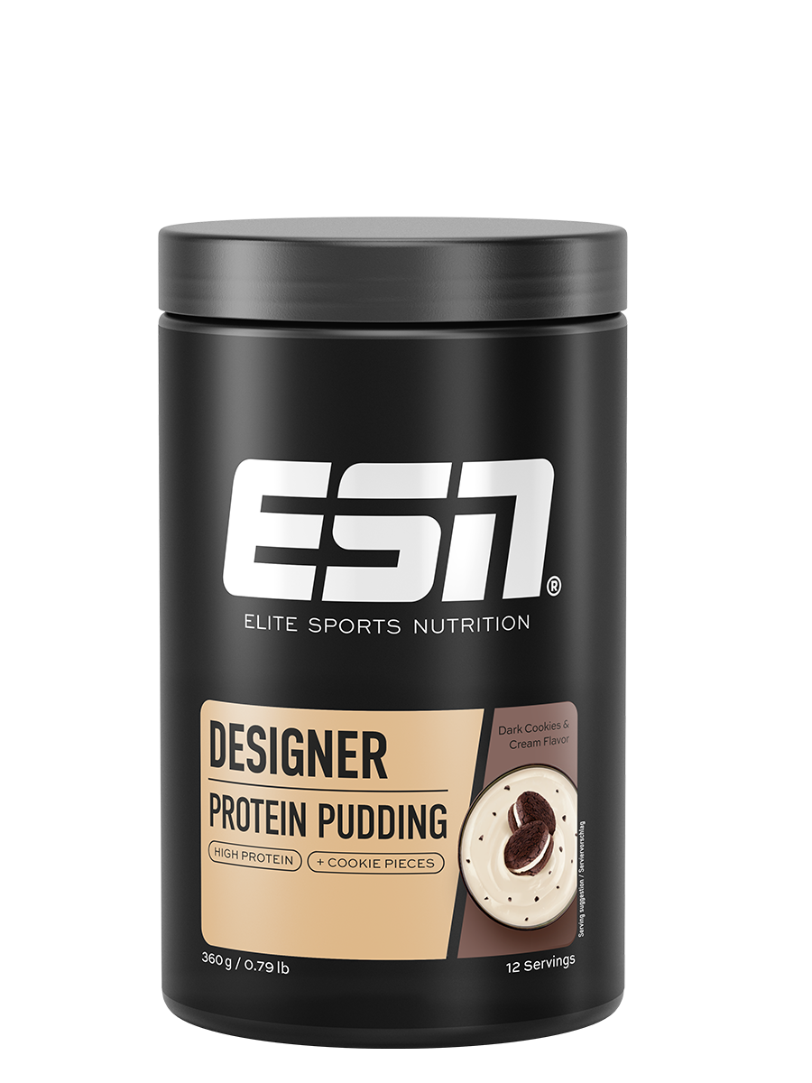 ESN Designer Protein Pudding - Black & White Vanilla (360g)