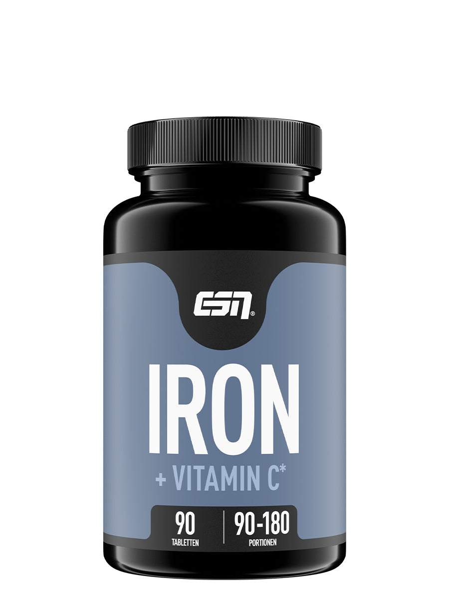 ESN Iron + Vitamin C - Unflavoured (90 Capsules)