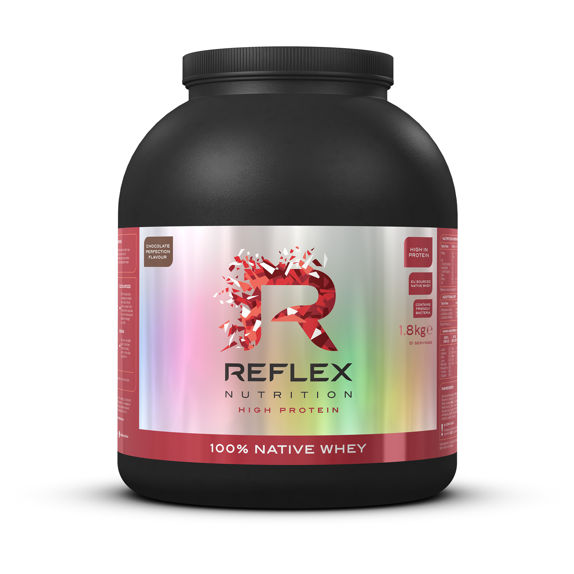 Reflex Nutrition 100% Native Whey - Chocolate Perfection (1.8kg)