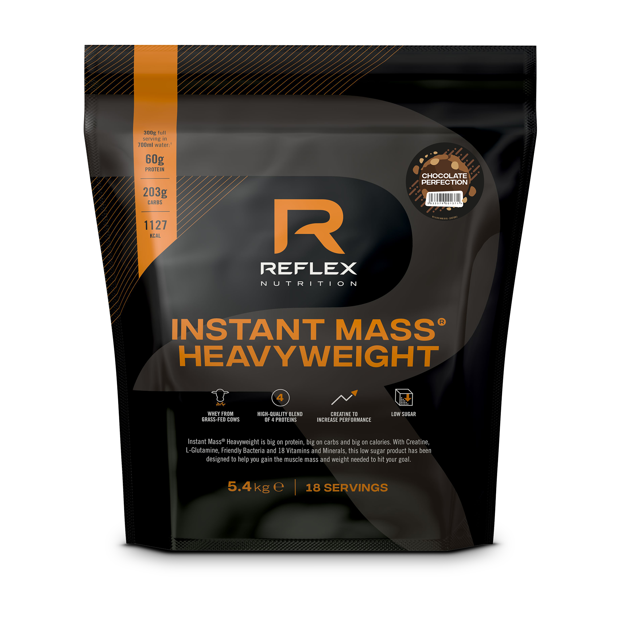 Reflex Nutrition Instant Mass® Heavyweight - Chocolate Perfection (2kg)