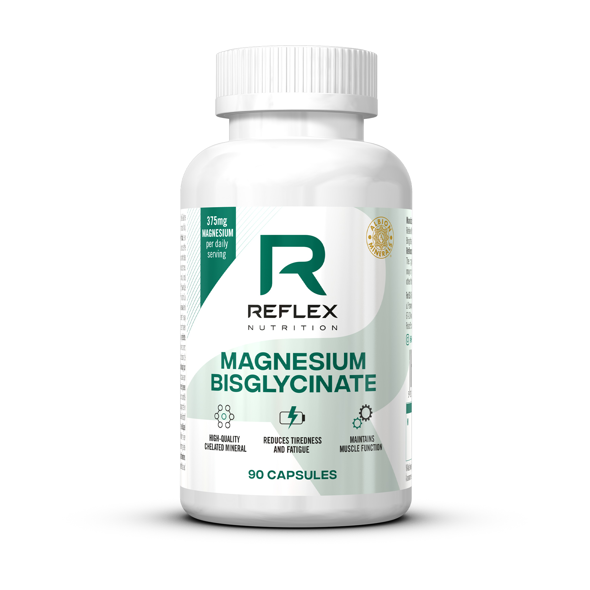 Reflex Nutrition Magnesium Bisglycinate - Unflavoured (90 Capsules)