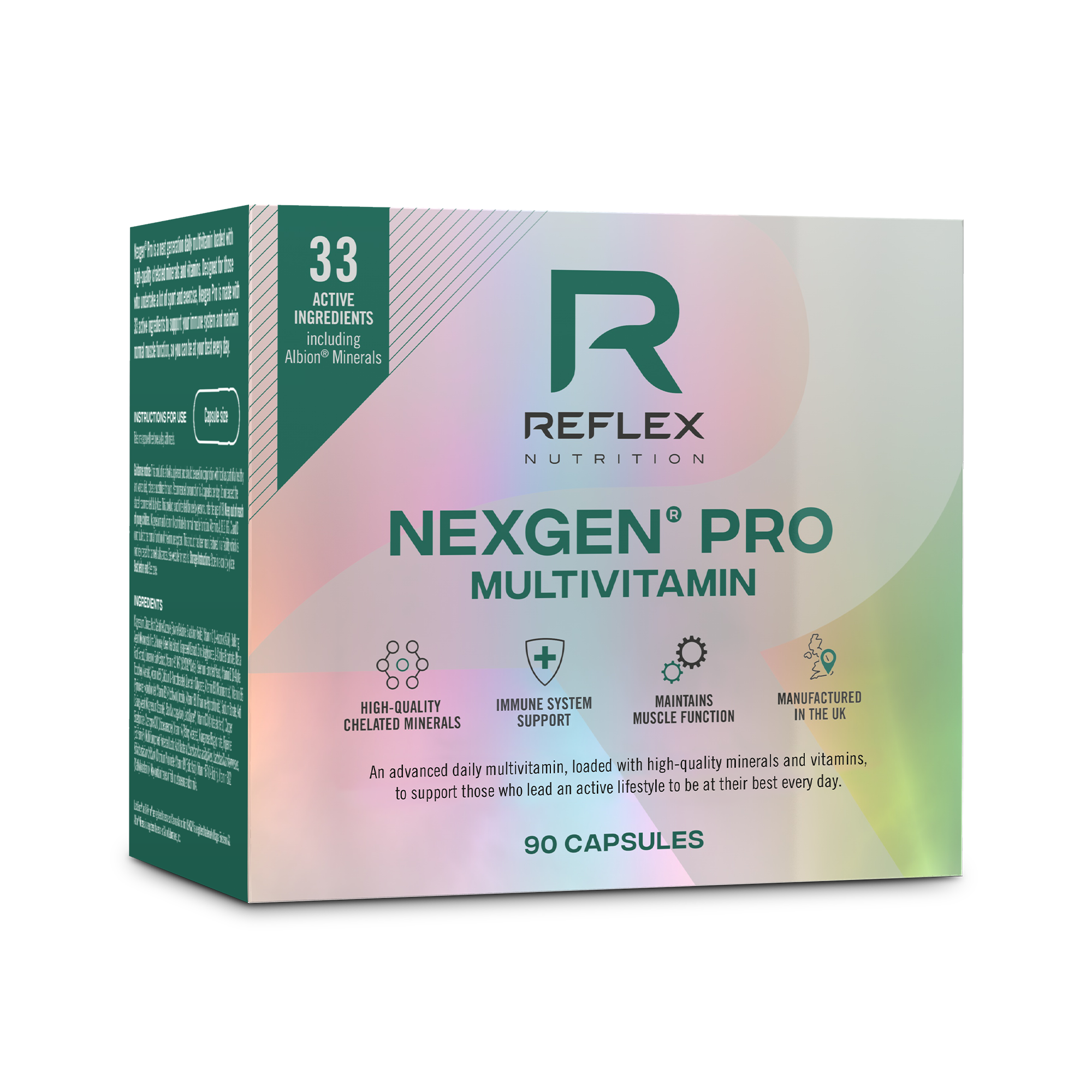 Reflex Nutrition Nexgen® Pro - Unflavoured (90 Capsules)