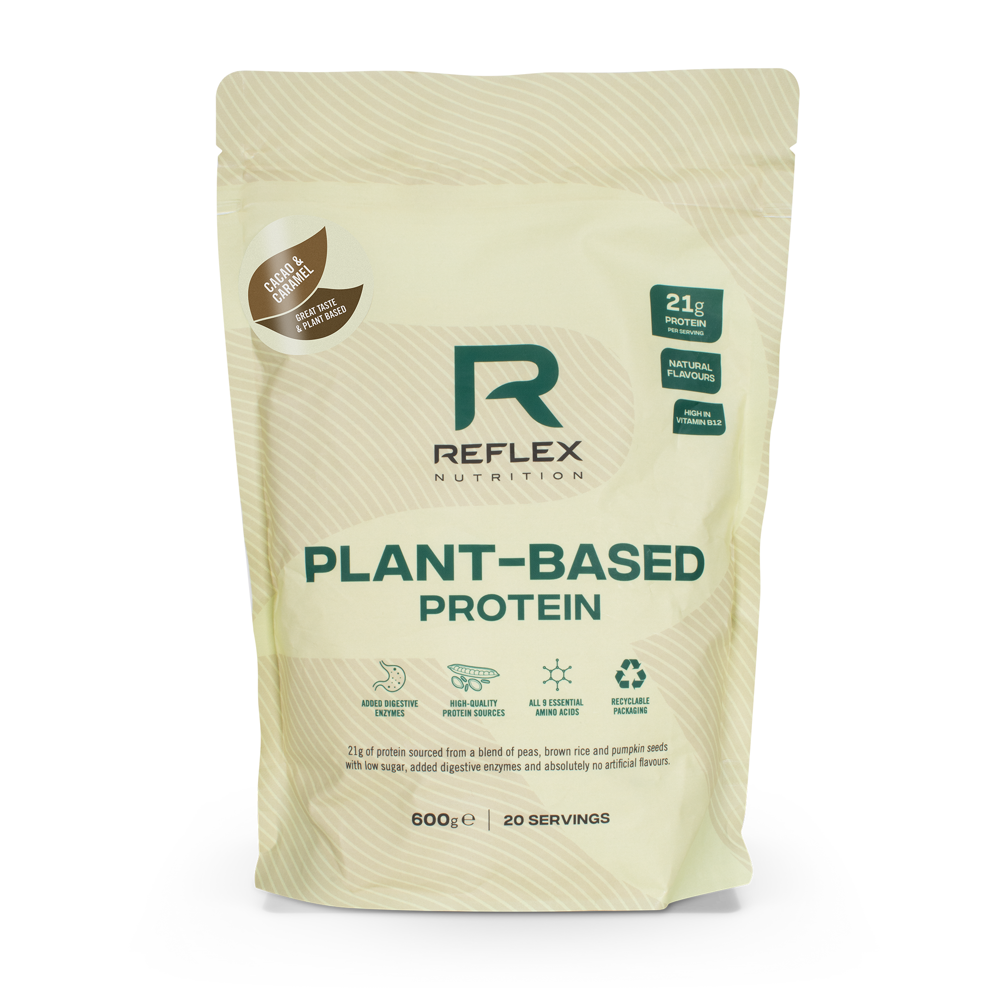 Reflex Nutrition Plant-Based Protein - Banana (600g)