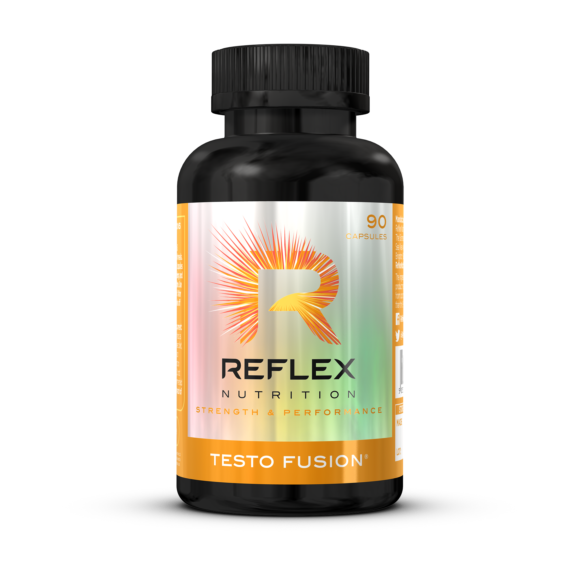 Reflex Nutrition Testo Fusion® - Unflavoured (90 Capsules)