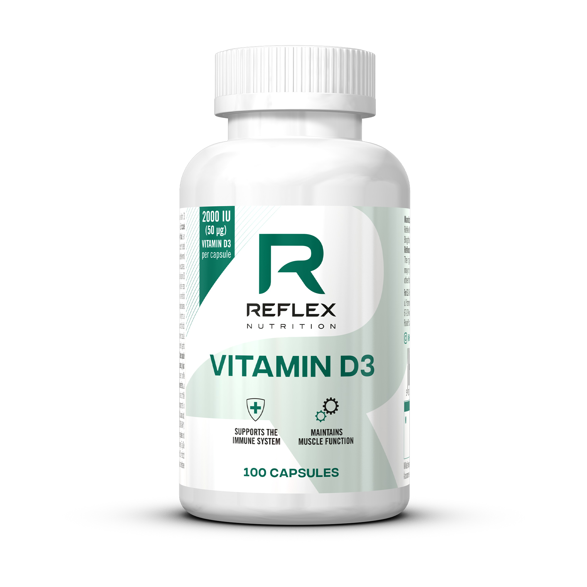 Reflex Nutrition Vitamin D3 - Unflavoured (100 Capsules)