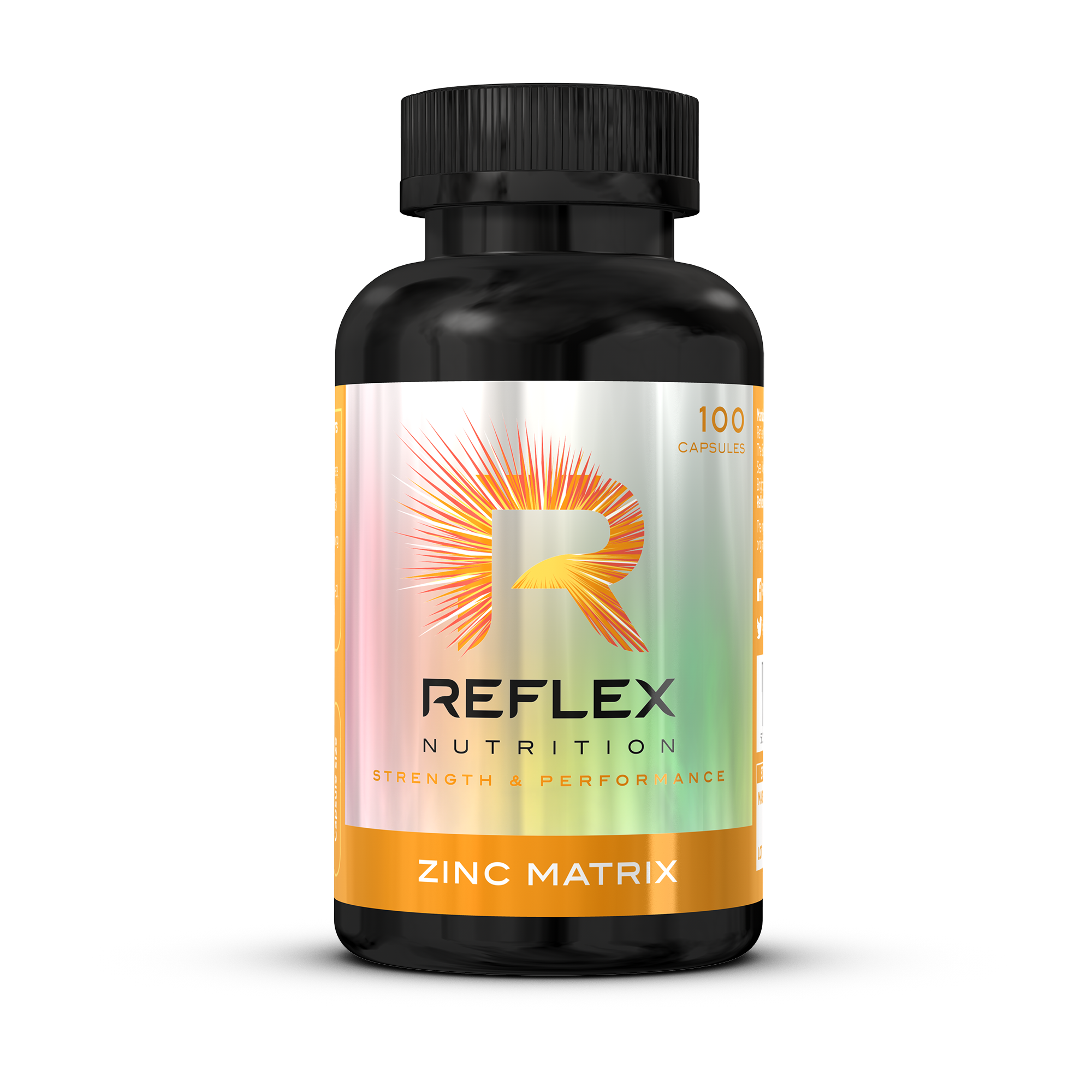 Reflex Nutrition Zinc Matrix - Unflavoured (100 Capsules)