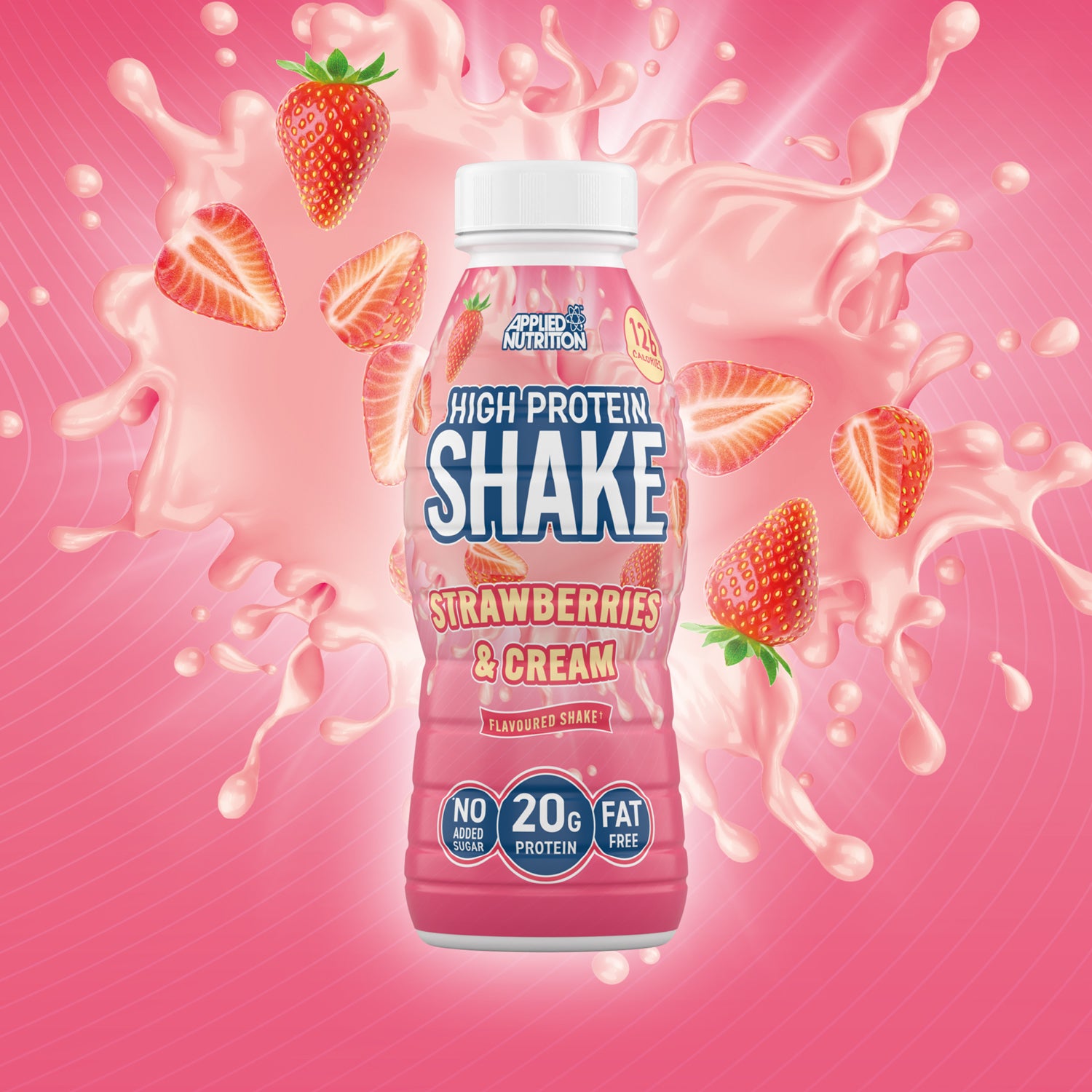 Applied Nutrition High Protein Shake - Strawberries & Cream (8 Servings)