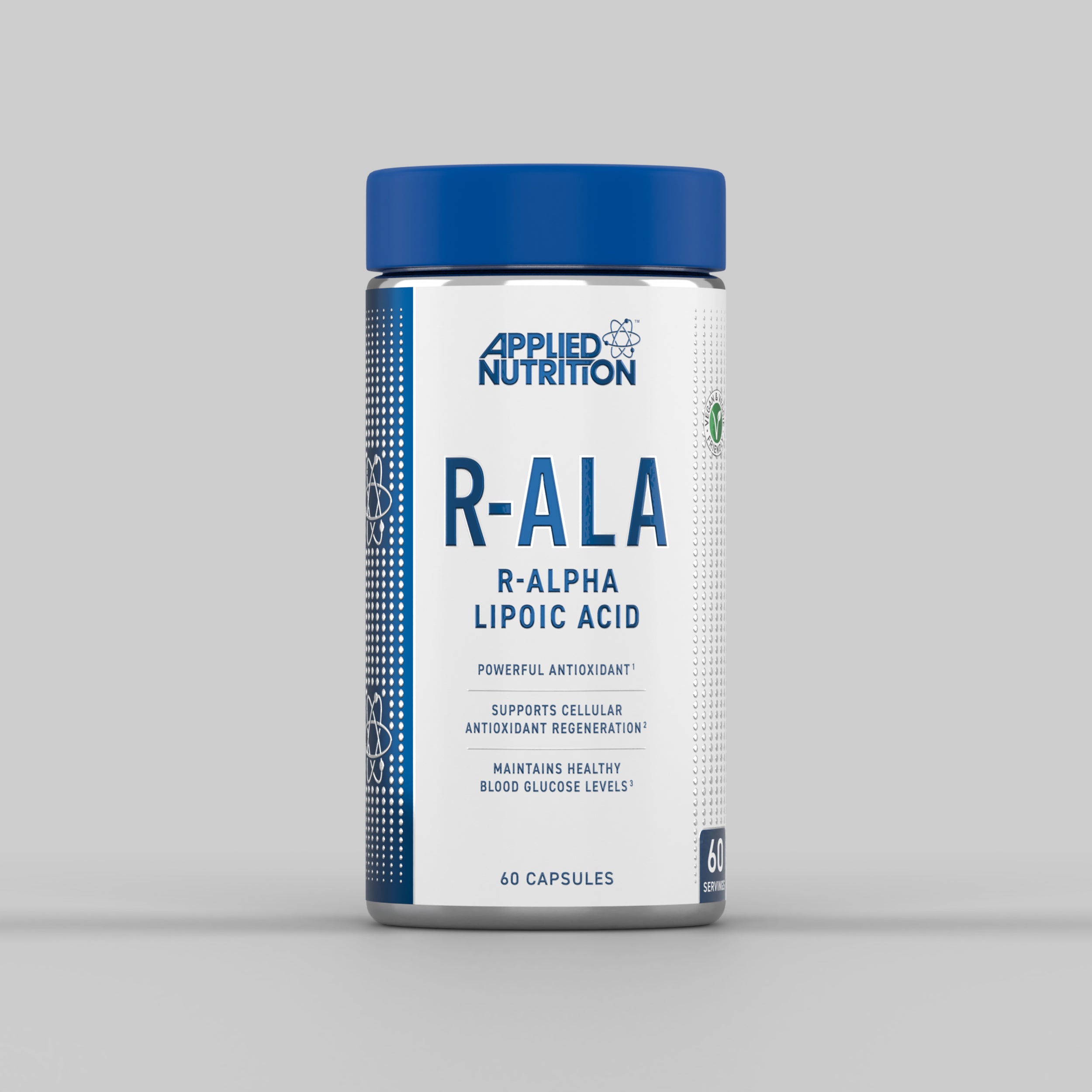 Applied Nutrition R-ALA (R-Alpha Lipoic Acid) Capsules - Unflavoured (60 Capsules)