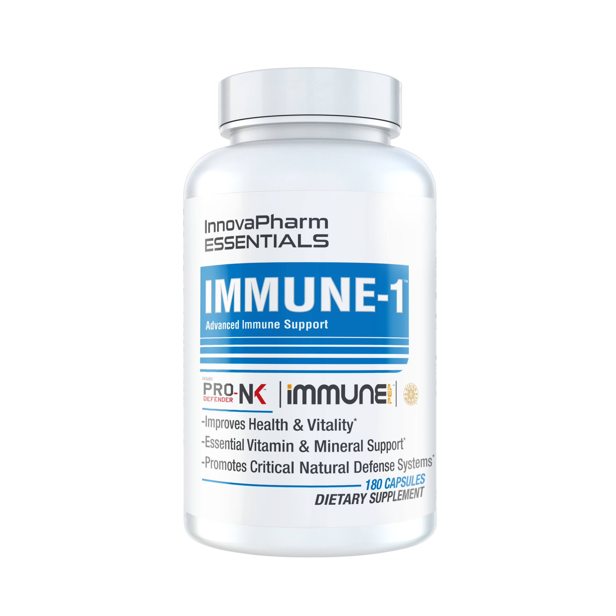 InnovaPharm Immune-1 - Unflavoured (180 Capsules)