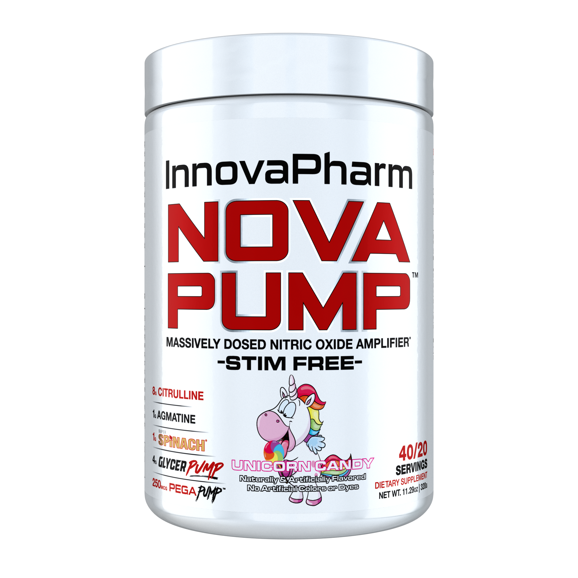 InnovaPharm Novapump - Unflavoured (40 Servings)