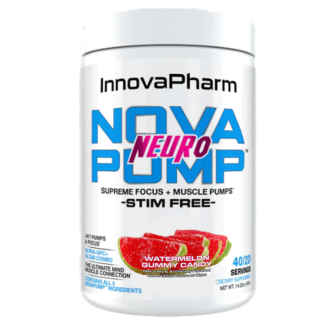 InnovaPharm Novapump Neuro - Snow Cone (40 Servings)