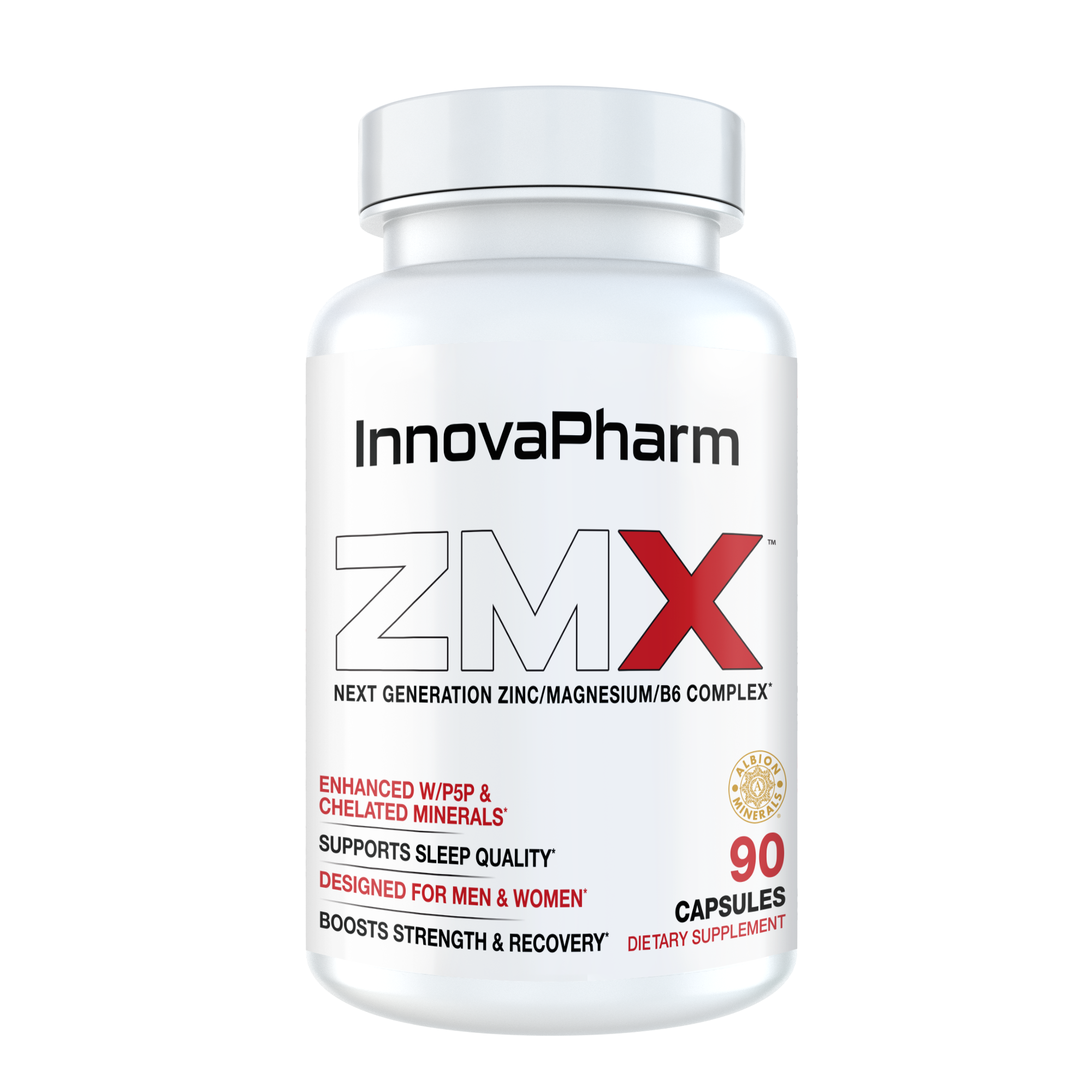 InnovaPharm ZMX - Unflavoured (90 Capsules)