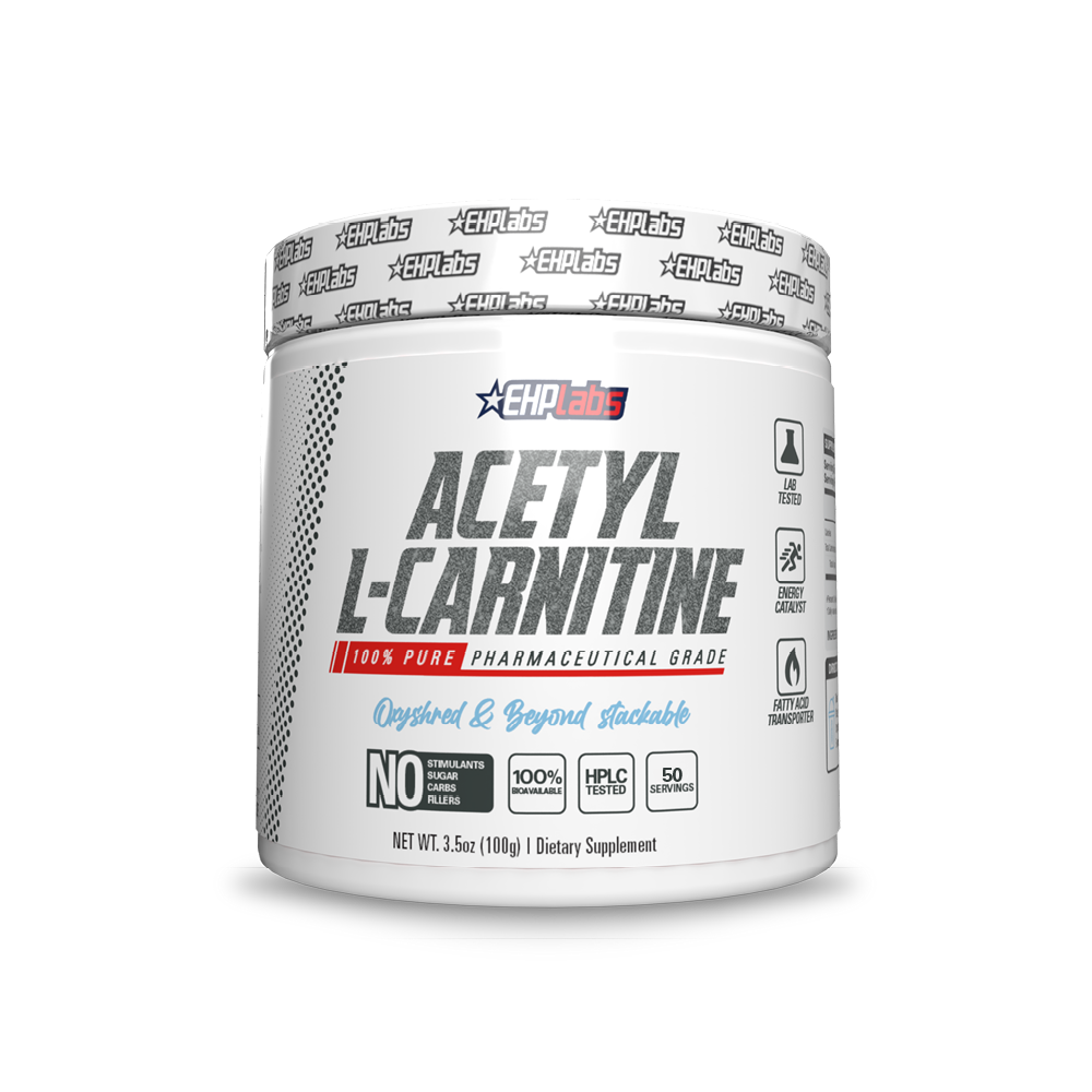 EHPLabs Acetyl L-Carnitine | Weight Loss Support - Unflavoured (100g)