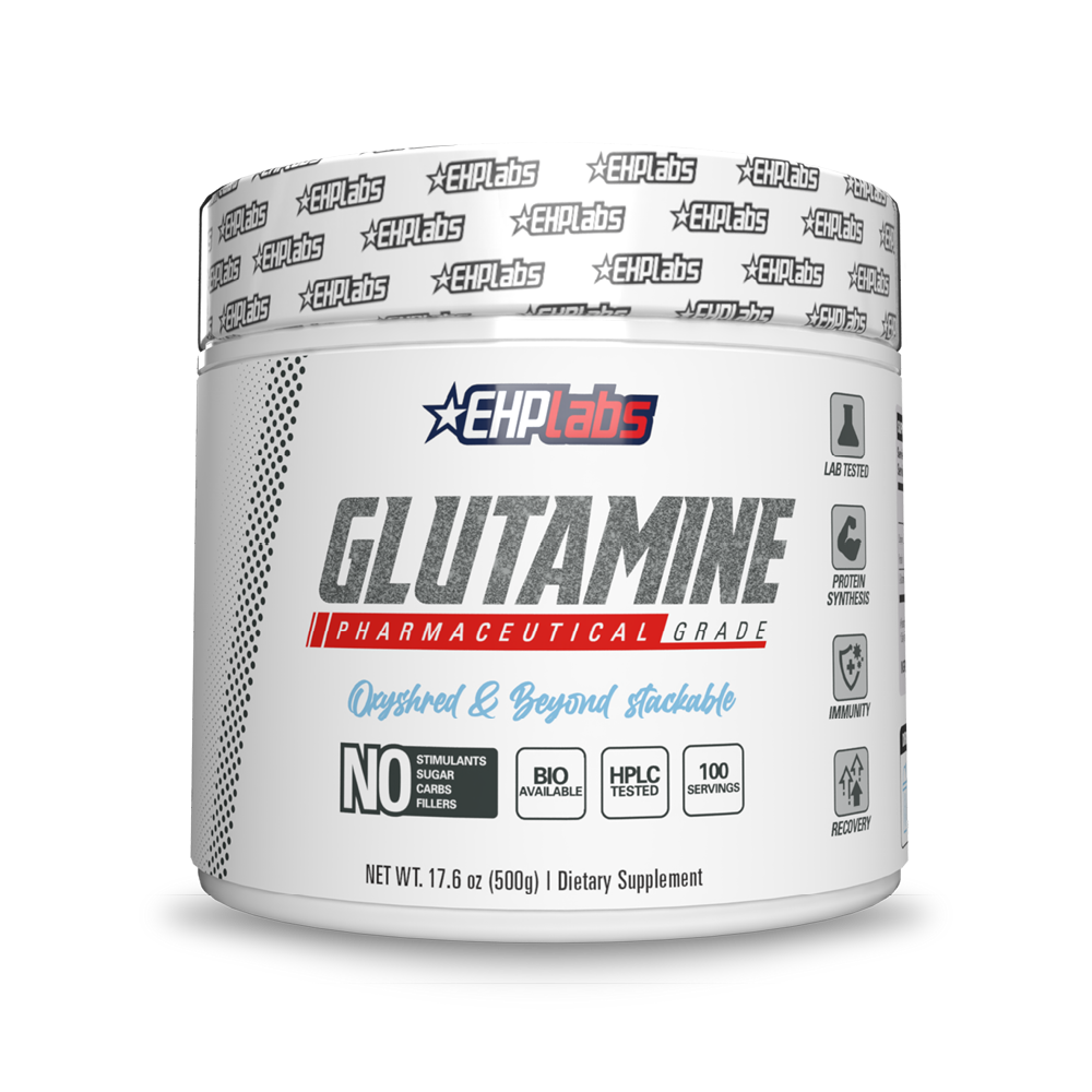 EHPLabs Glutamine | Recovery Amino Acids - Unflavoured (100 Servings)