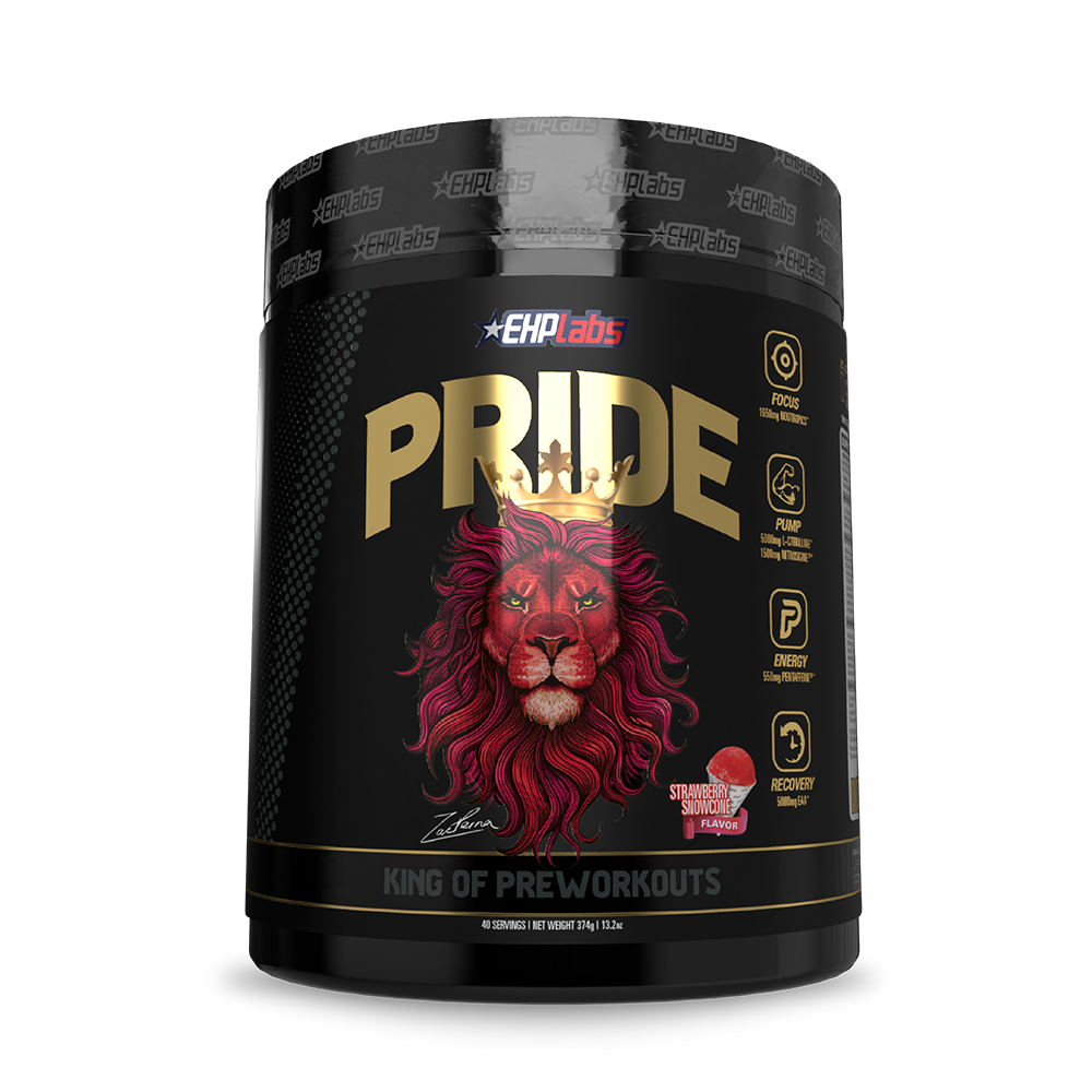 EHPLabs Pride Pre-Workout - Strawberry Snowcone (40 Servings)