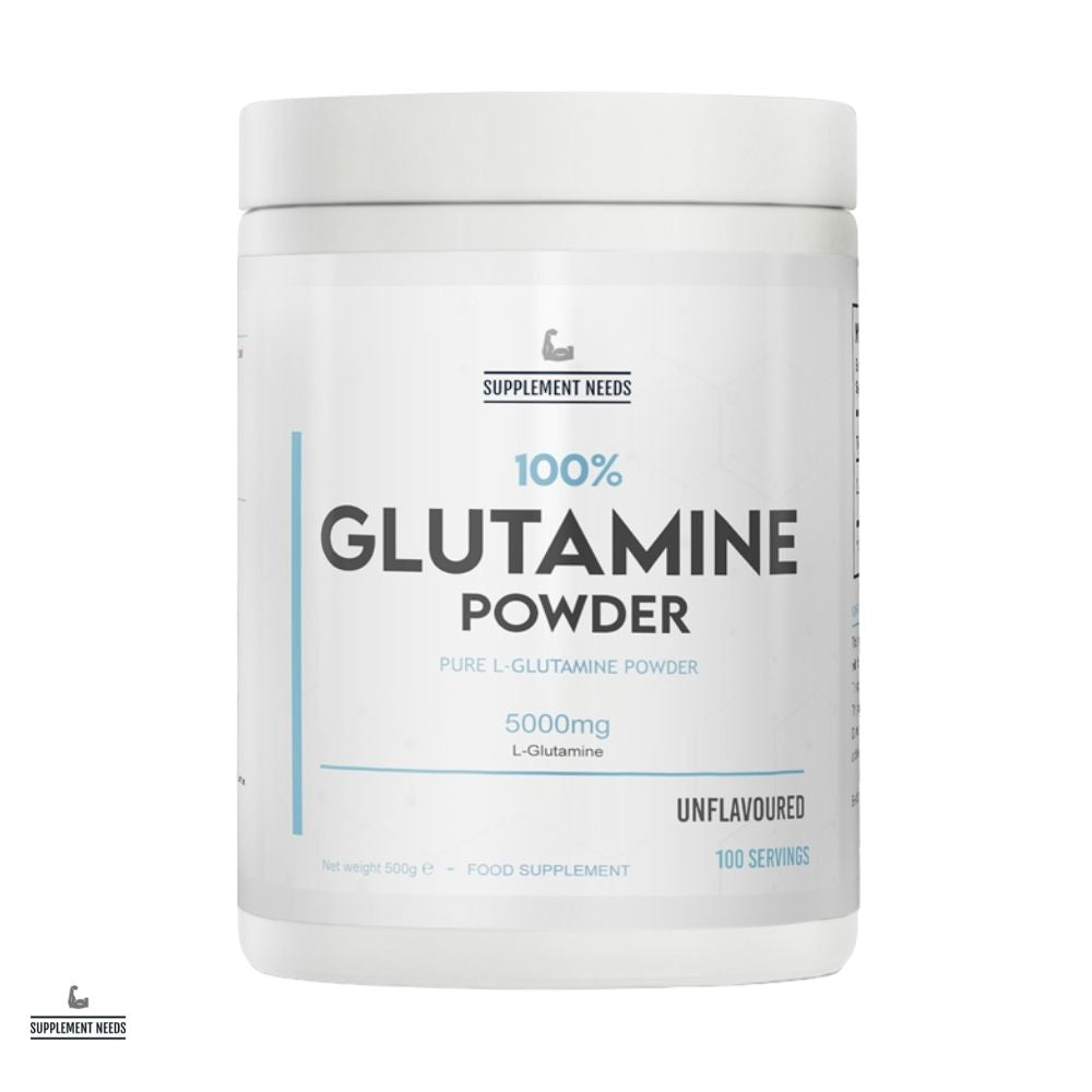 Supplement Needs 100% Glutamine - Unflavoured (500g)