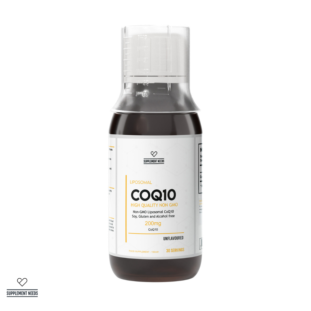 Supplement Needs Liposomal CoQ10 (Ubiquinone) - Unflavoured (150 Mls)