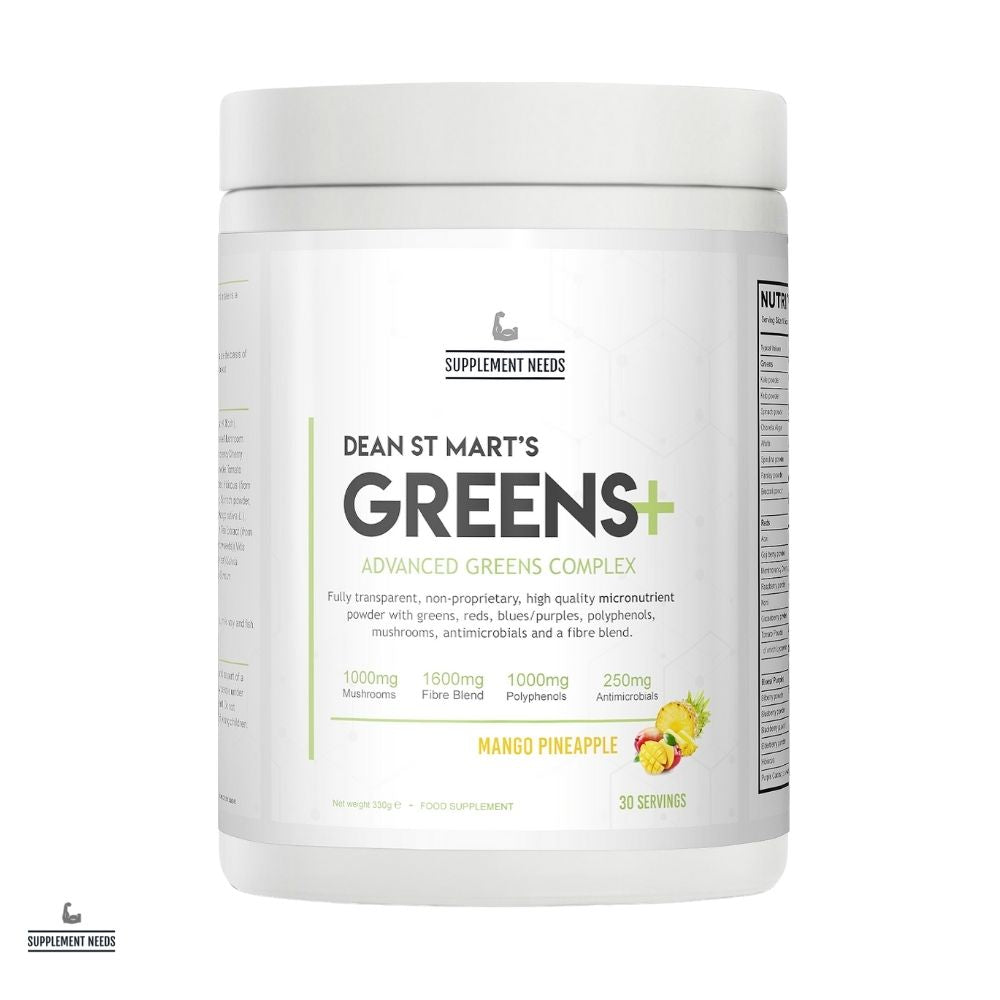 Supplement Needs Greens+ - Mango Pineapple (330g)