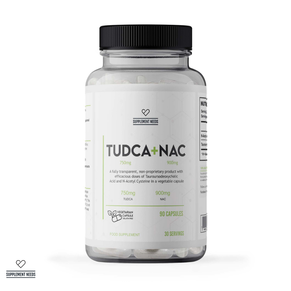 Supplement Needs Tudca 750mg and NAC 900mg - Unflavoured (30 Servings)