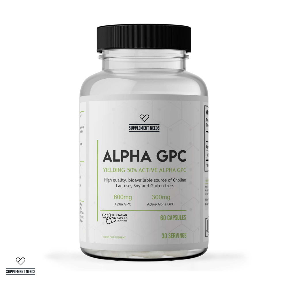 Supplement Needs Alpha GPC - Unflavoured (60 Capsules)