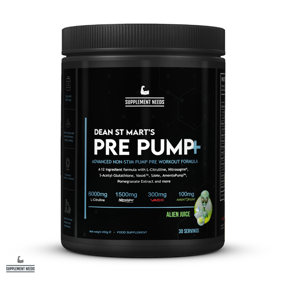 Supplement Needs PRE Pump+ - Alien Juice (30 Servings)