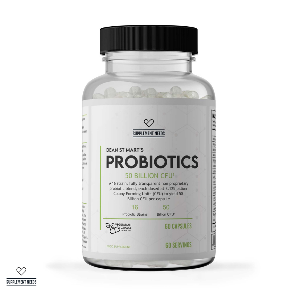 Supplement Needs Probiotics - Unflavoured (60 Capsules)