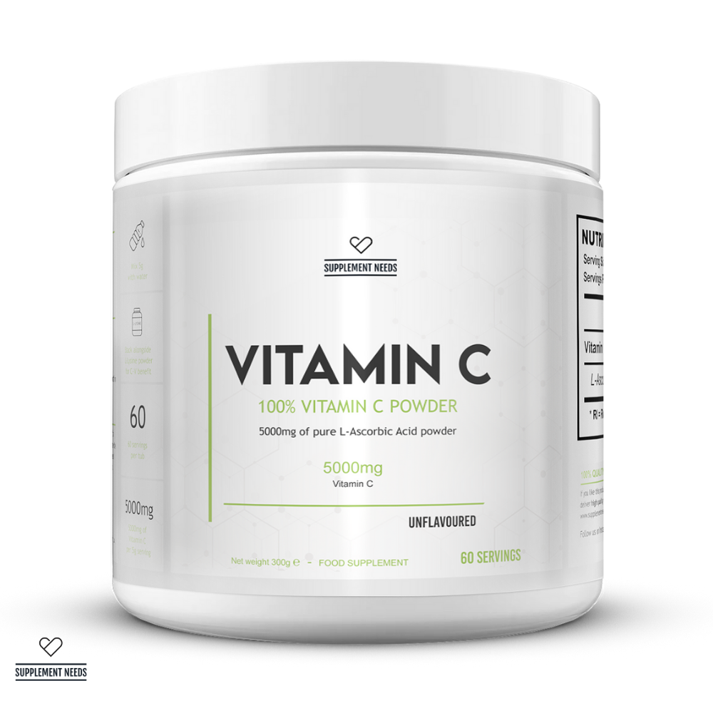 Supplement Needs Vitamin C Powder - Unflavoured (300g)