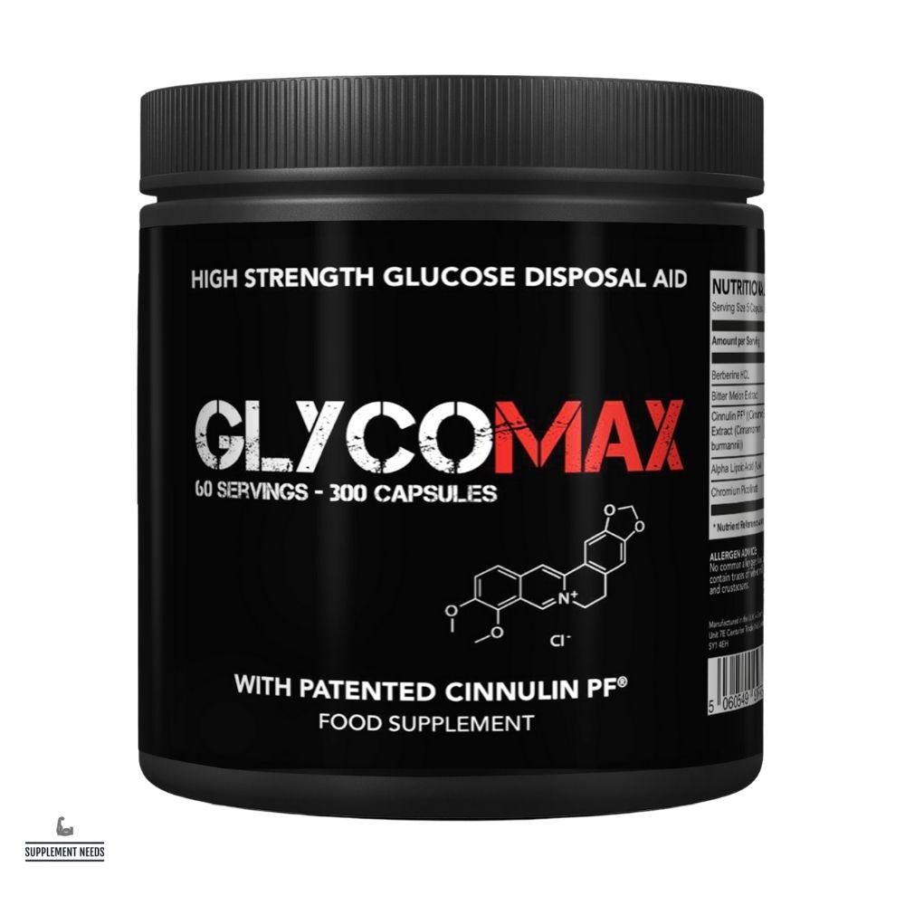 Strom Sports GlycoMax - Unflavoured (300 Capsules)