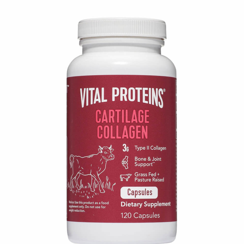 Vital Proteins Cartilage Collagen Capsules - Unflavoured (120 Capsules)